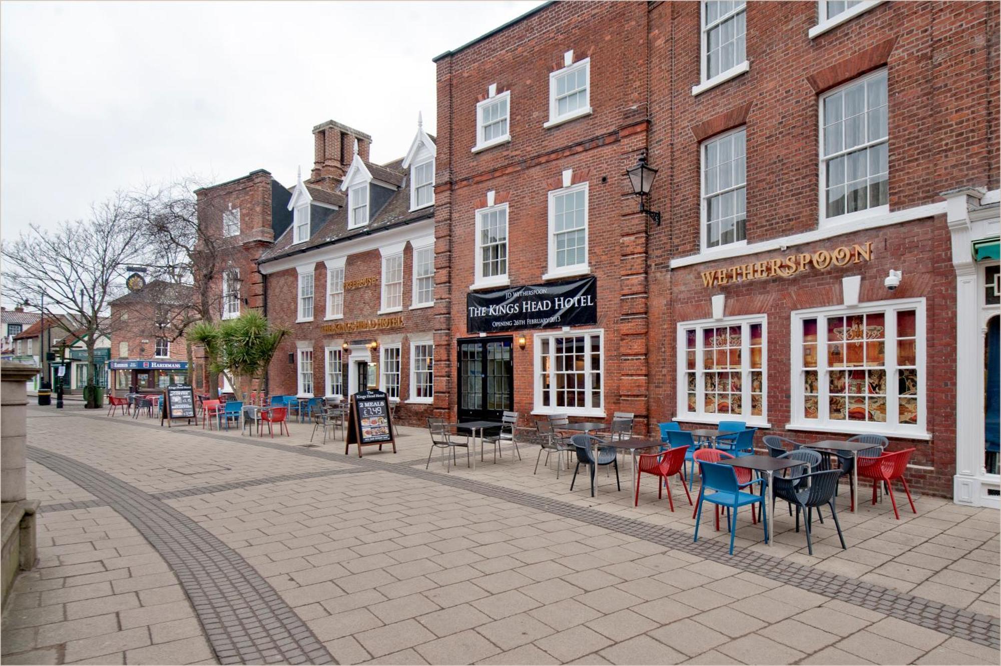 The King'S Head Hotel Wetherspoon Beccles Exteriér fotografie